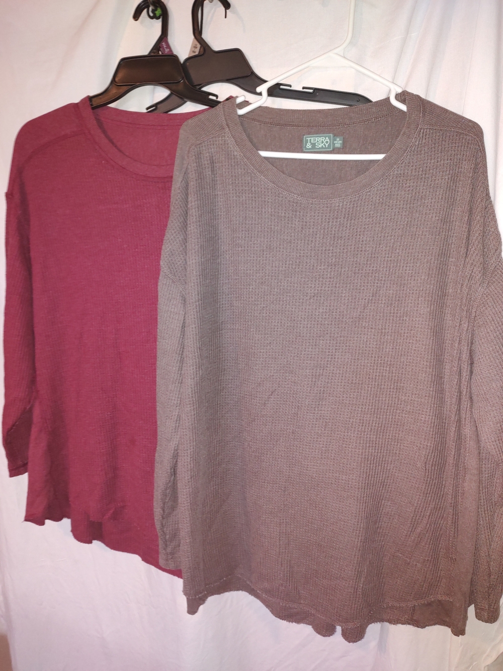 Bundle Of 3 Terra & Sky Long Sleeve Tops + Hoodie